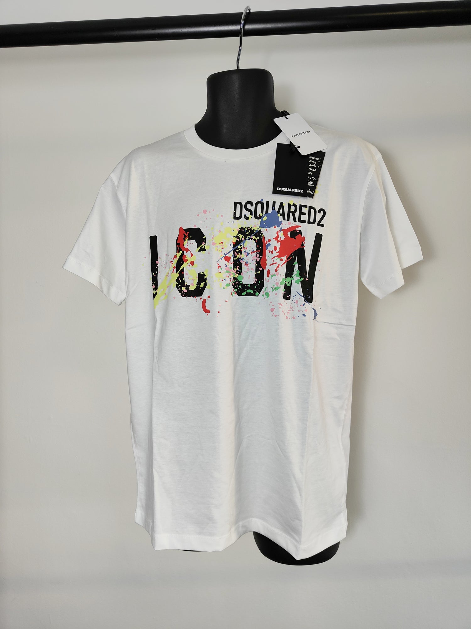 Dsquared2 ICON Men's T-Shirt Painted