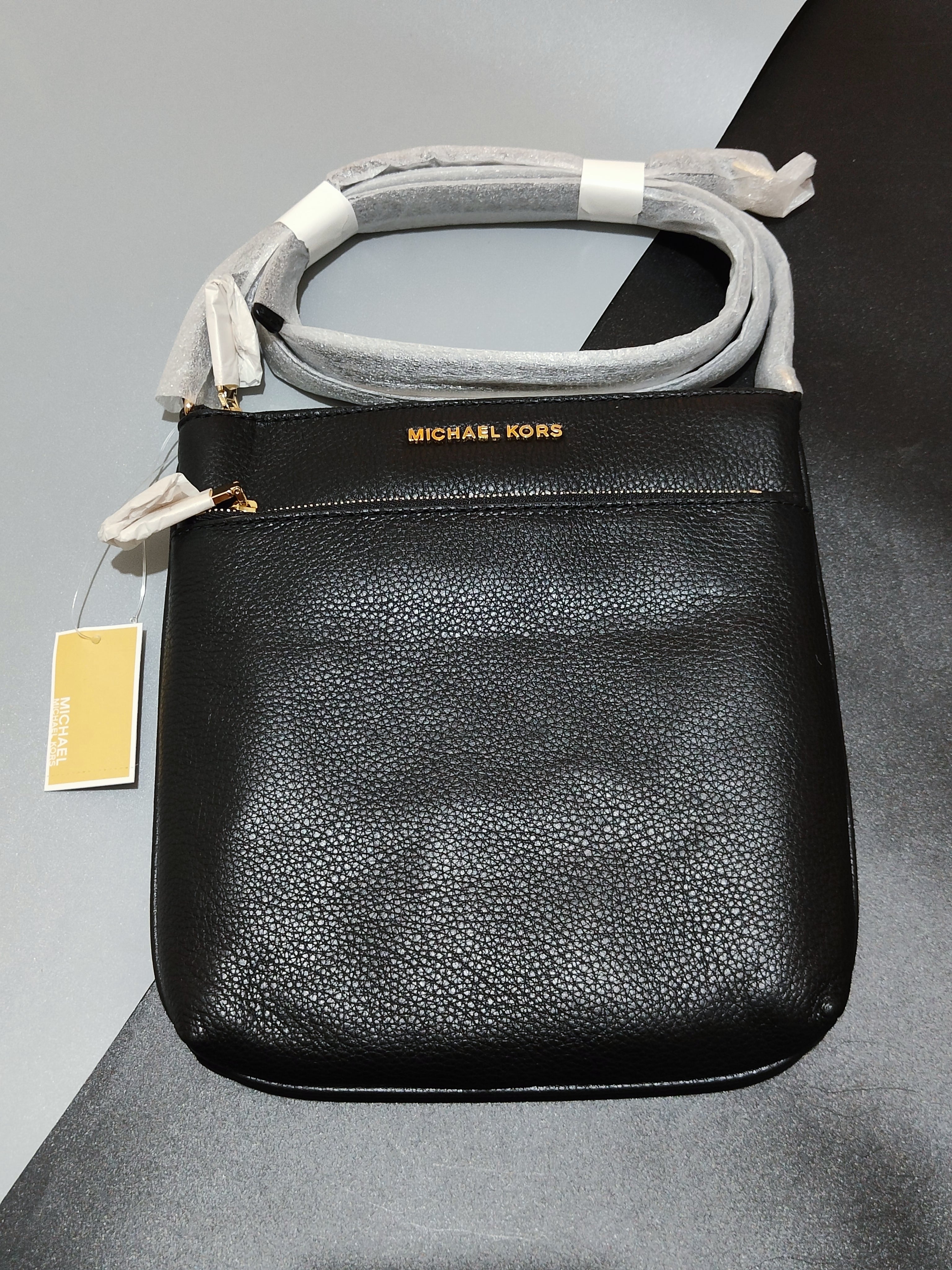 Michael Kors Small Flat hotsell Leather Crossbody