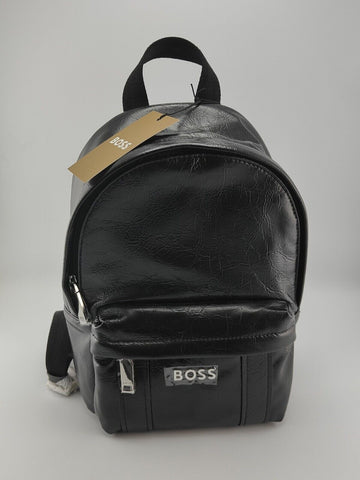 Hugo Boss Faux Leather Small Backpack