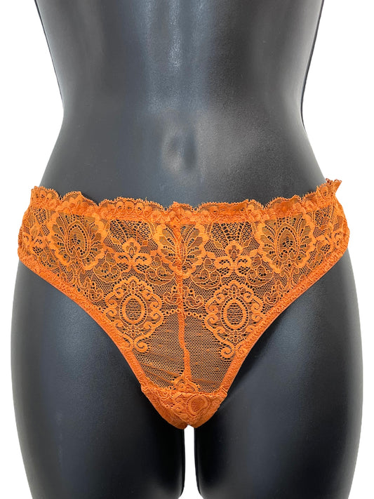 Urban Outfitters Ladies Thong Bikini Bottom Orange