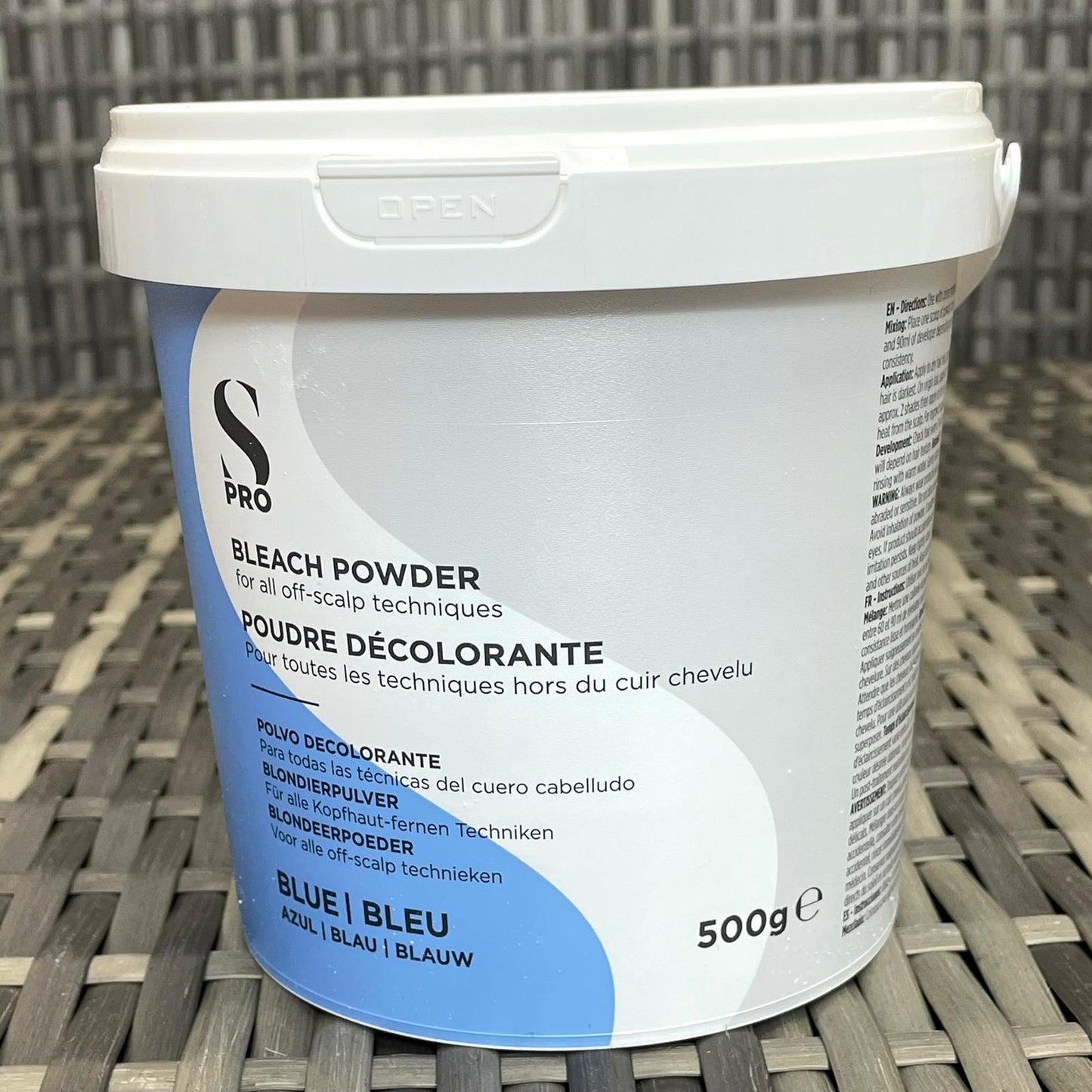 S-PRO Bleach Powder Blue Lightener 500g
