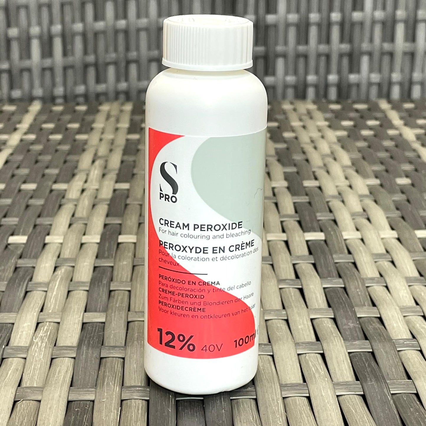 S-PRO Oxycream Peroxide Developer 12% 40 Vol 100ml