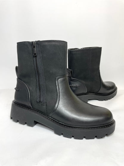 UGG Polk Leather Women’s Boots Black Shoes