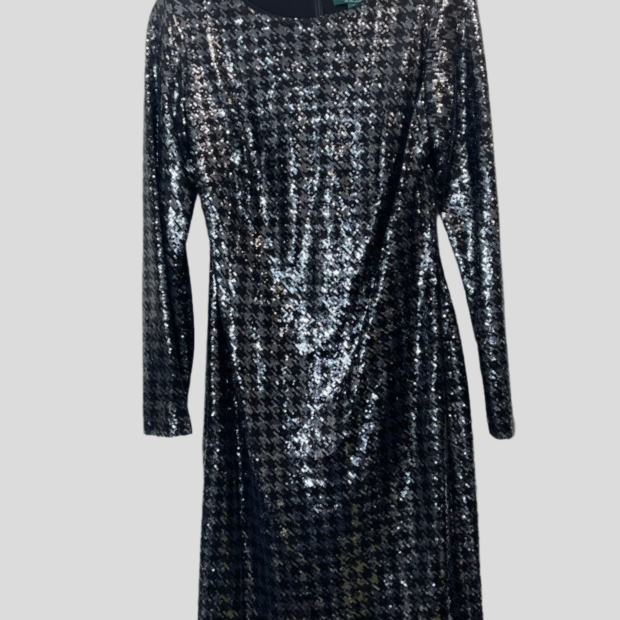 Women’s Sequined Houndstooth Dress