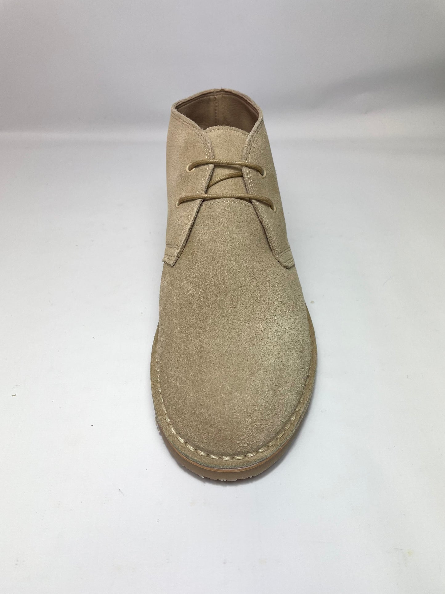 Women's Suede Suede Leather Boots in Khaki UK 8 / EU 41