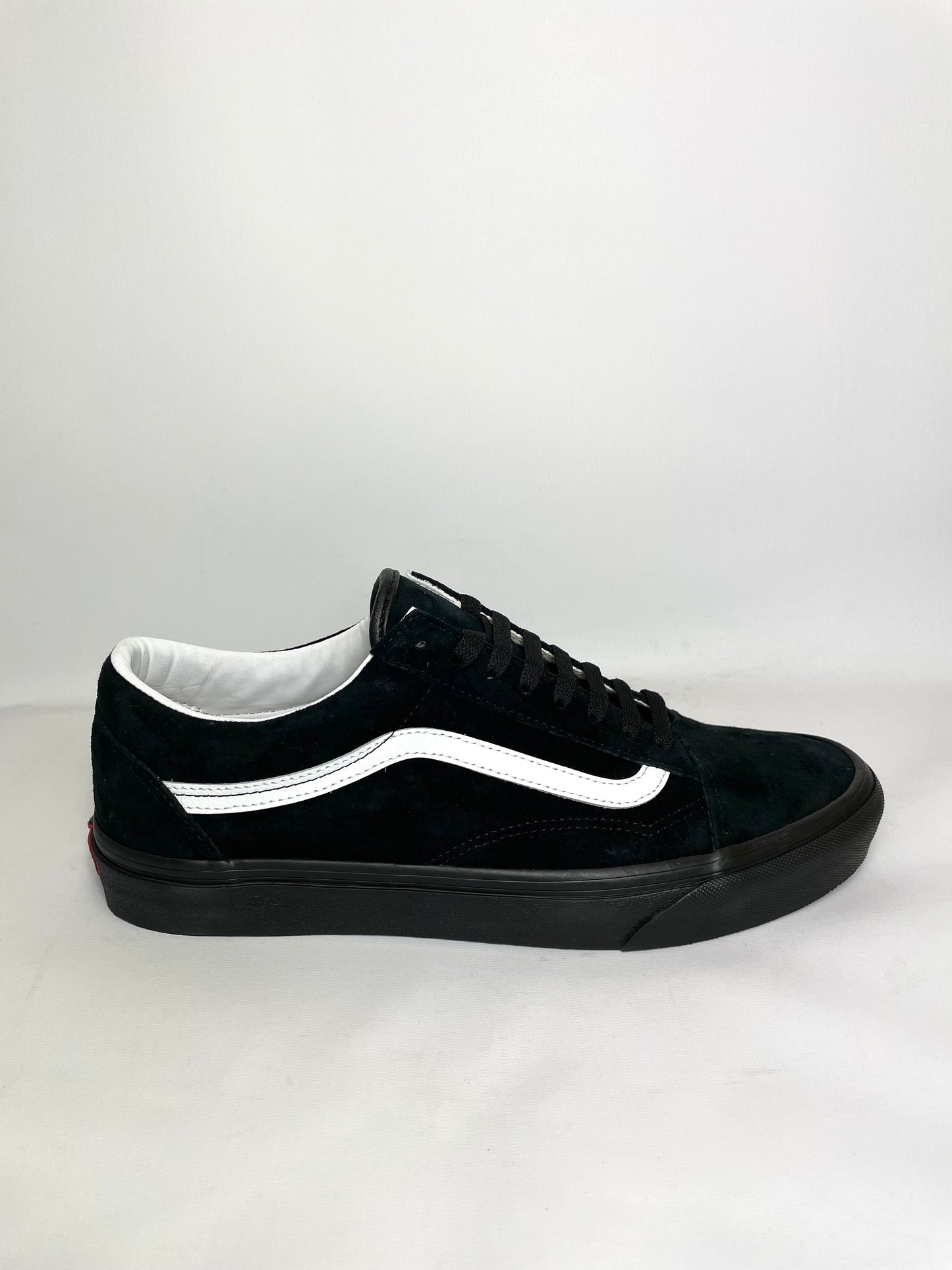 Vans Old Sokol Pig Suede Mens Classic Shoes Black