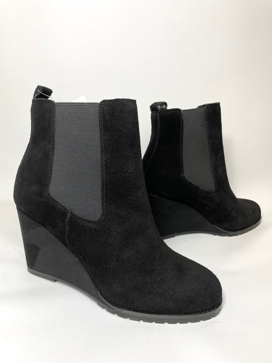 Women’s Leather Slip-on Ankle Boots Black UK 5 / EU 38