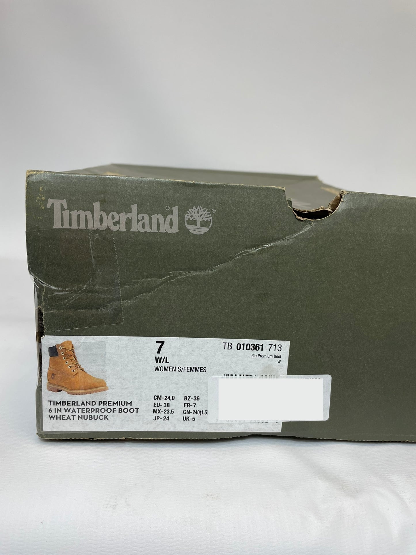 Timberland Premium 6 inch Womens Leather Boots Yellow