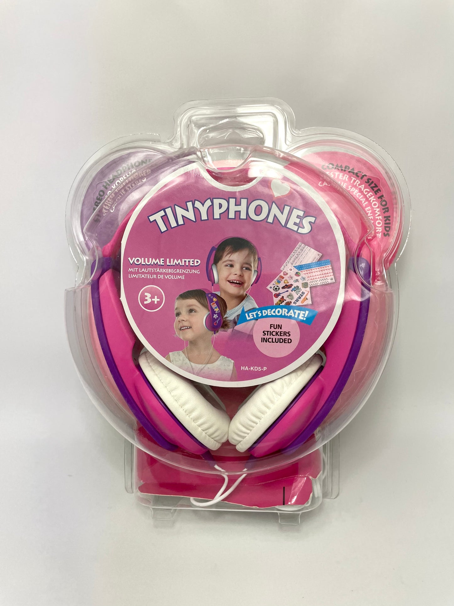JVC Tinyphones Kids Headphone Pink