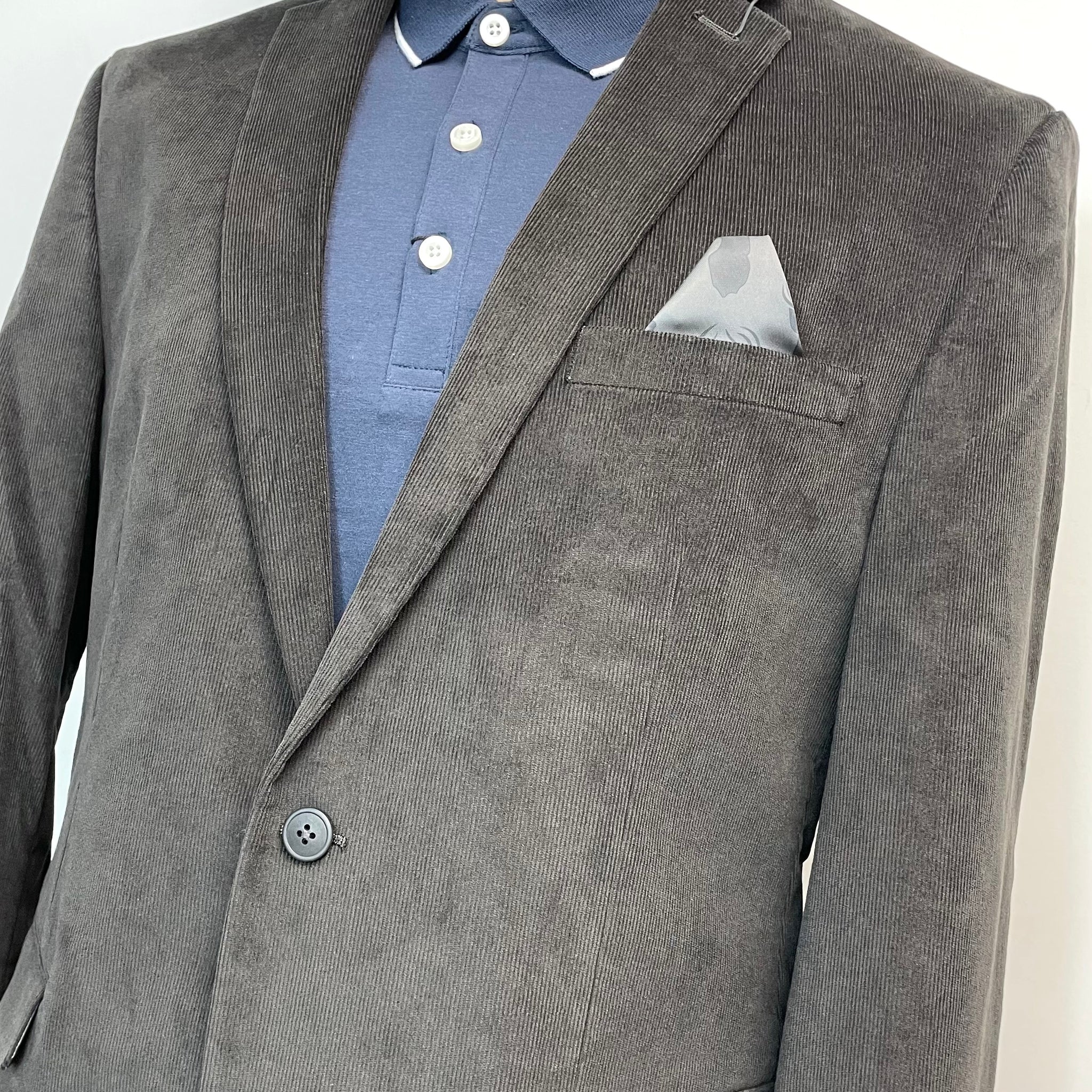 Bar III Men’s Linen Cotton Suit Jacket Blazer Sport Coat in Brown 44R