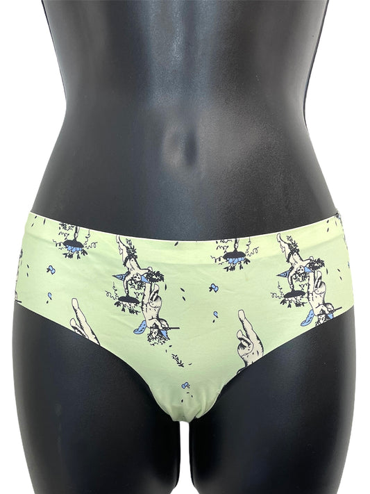 Urban Outfitters French Cut Ladies Bikini Bottom Green