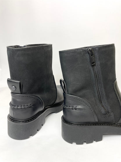 UGG Polk Leather Women’s Boots Black Shoes