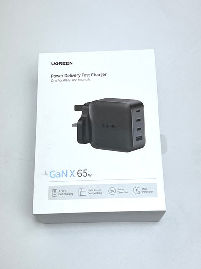 UGREEN 65W Multiport USB C Wall Charger Plug 4 Ports USB Power Adapter