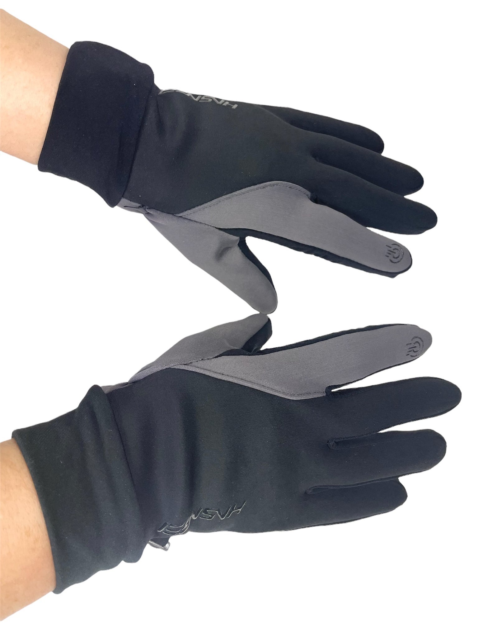 HASAGEI Cycling Gloves Thermal Running Touchscreen Winter Waterproof Sports Blk