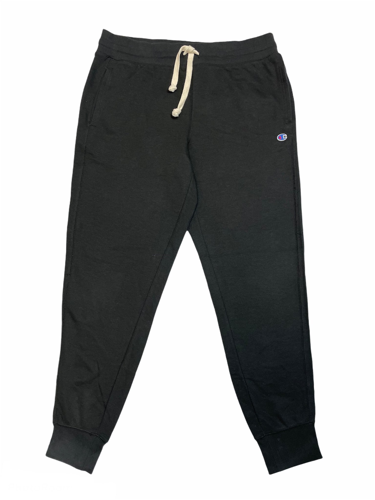Champion Men's Cotton Jogger in Black L