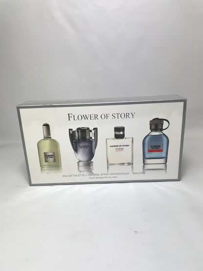 Men's Parfum Gift Set Cologne Eau de Toilette Long Lasting 25ml x 4 PCS