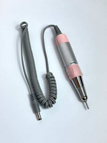 Pro 30000RPM Nail File Drill Pen Handle Handpiece Manicure Pedicure Machine Pink