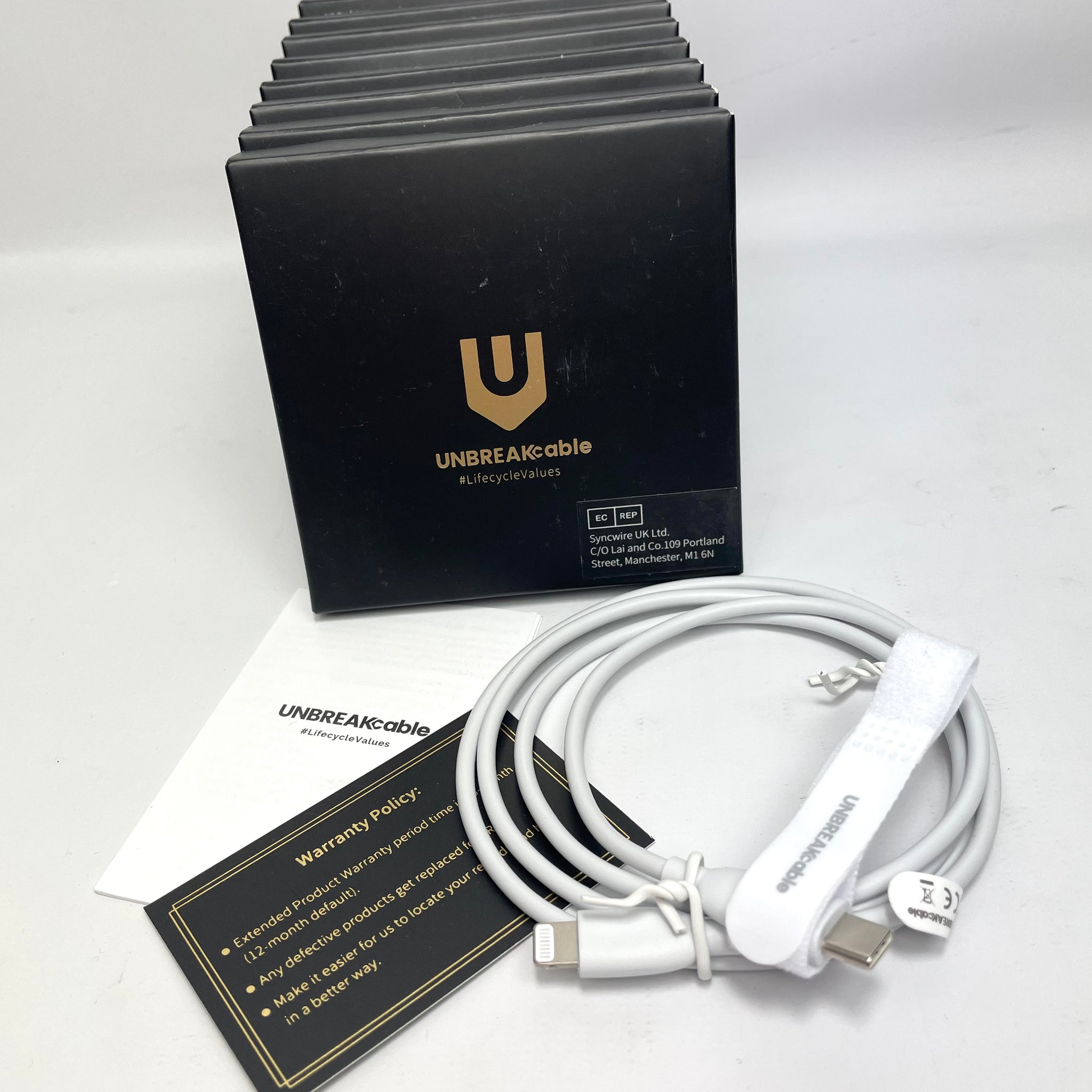 USB Type C to Lightening Charging Cable