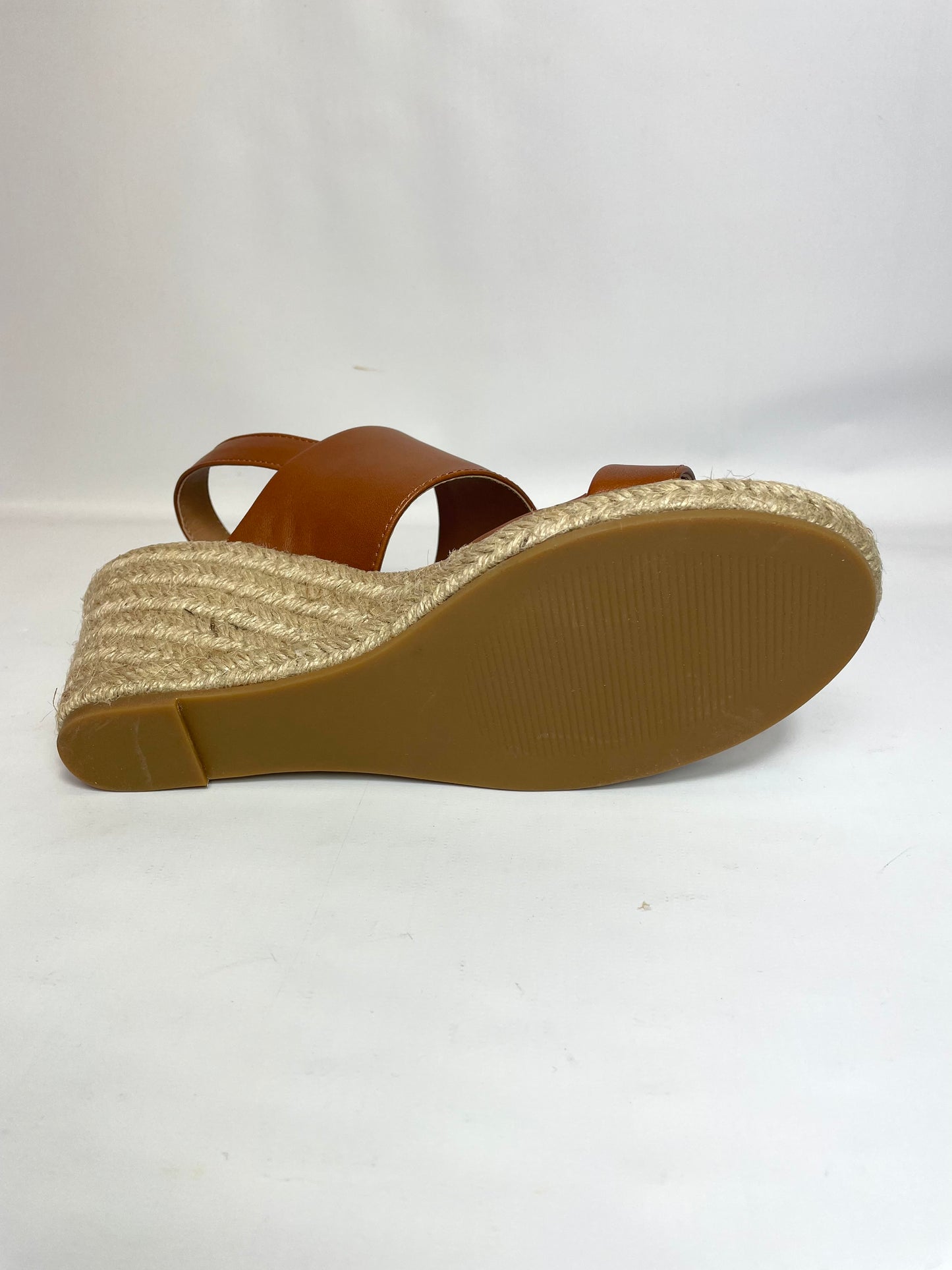 Women’s Handmade Espadrilles Sandals Ankle Strap Buckle Wedge Sandal in Brown UK 3 / EU 36