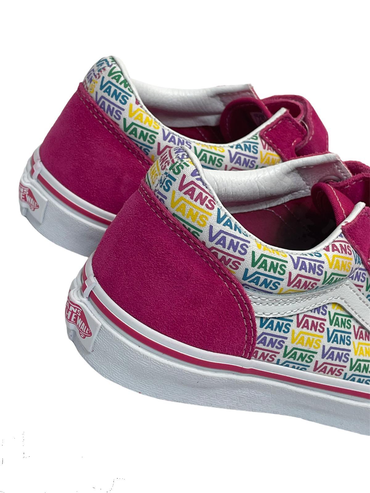 Vans store rainbow girls