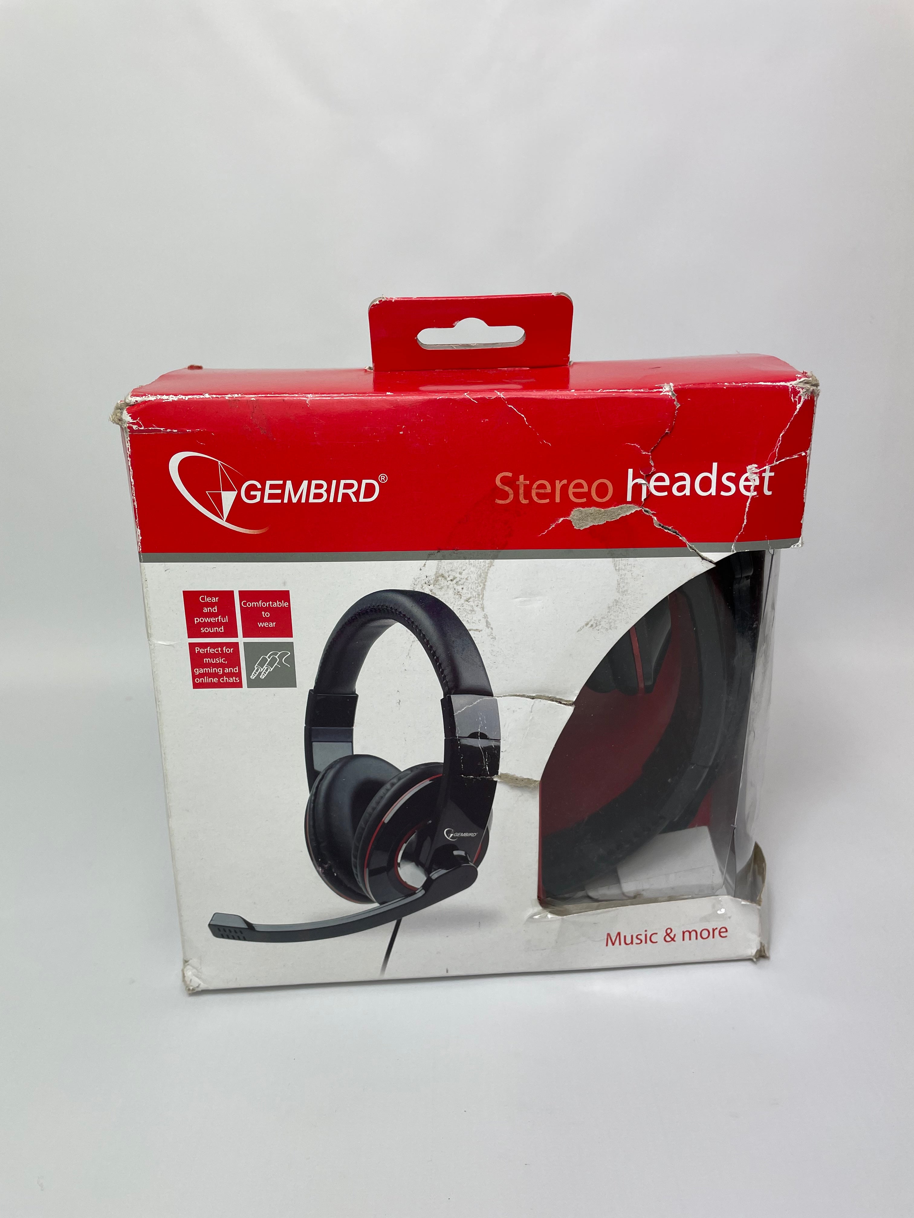 Gembird MHS 001 3.5mm Headset and Microphone CLEARO Designer