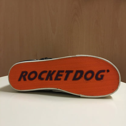 Rocket Dog Womens Canvas Flat Boots Black