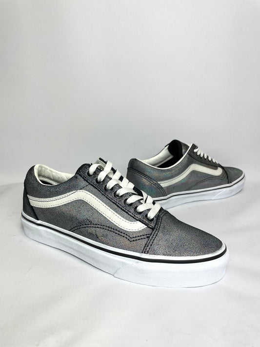 Vans Old Skool Womens Black Metallic Shoes