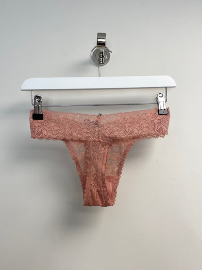 Urban Outfitters Out From Under Zoe Lace Trim High-Cut Ladies Bikini Bottom