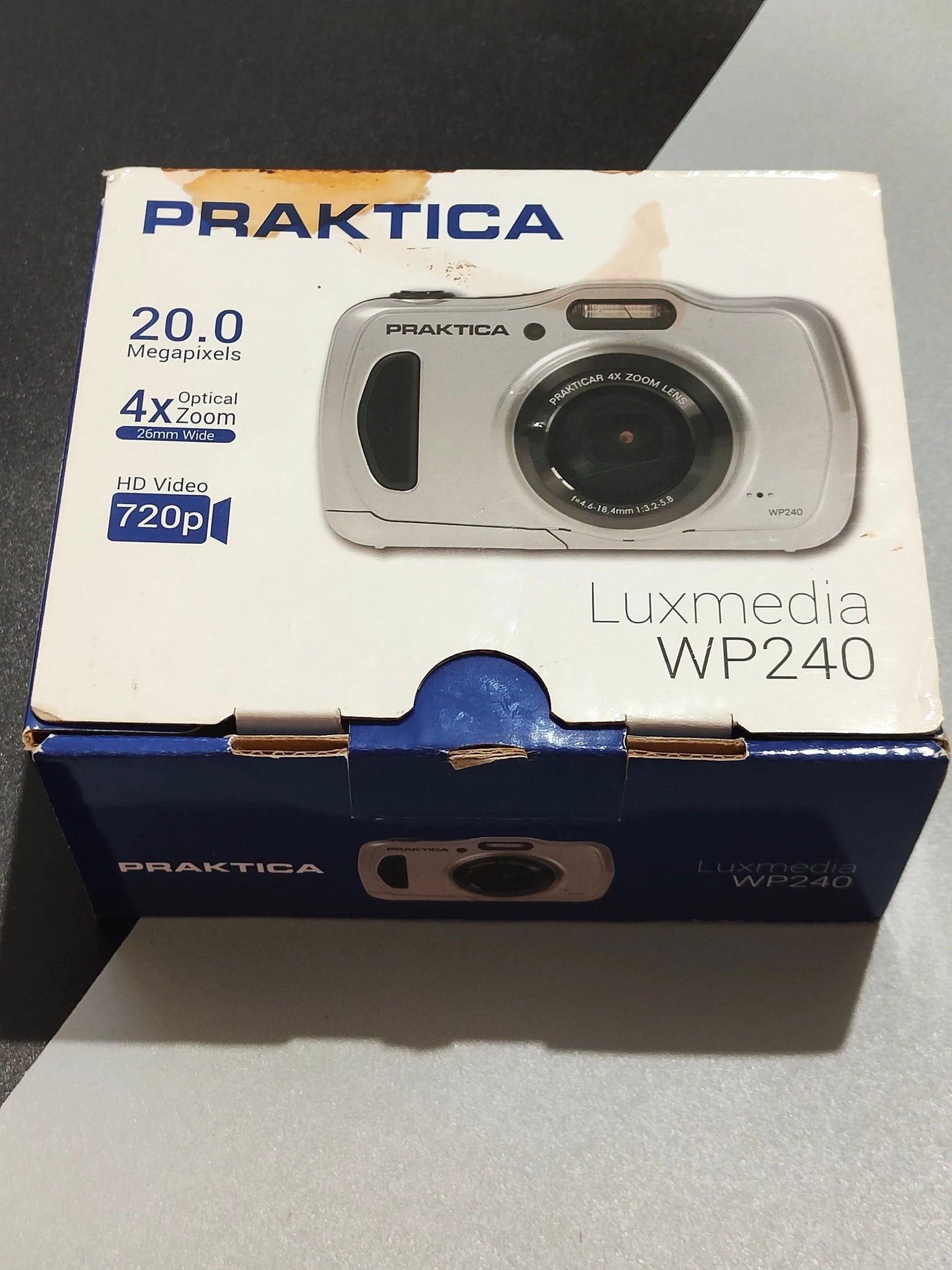 praktica luxmedia wp240 waterproof digital compact camera