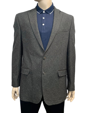 Sean John Men's Glen Plaid Suit Jacket Blazer Sport Coat Grey 46L