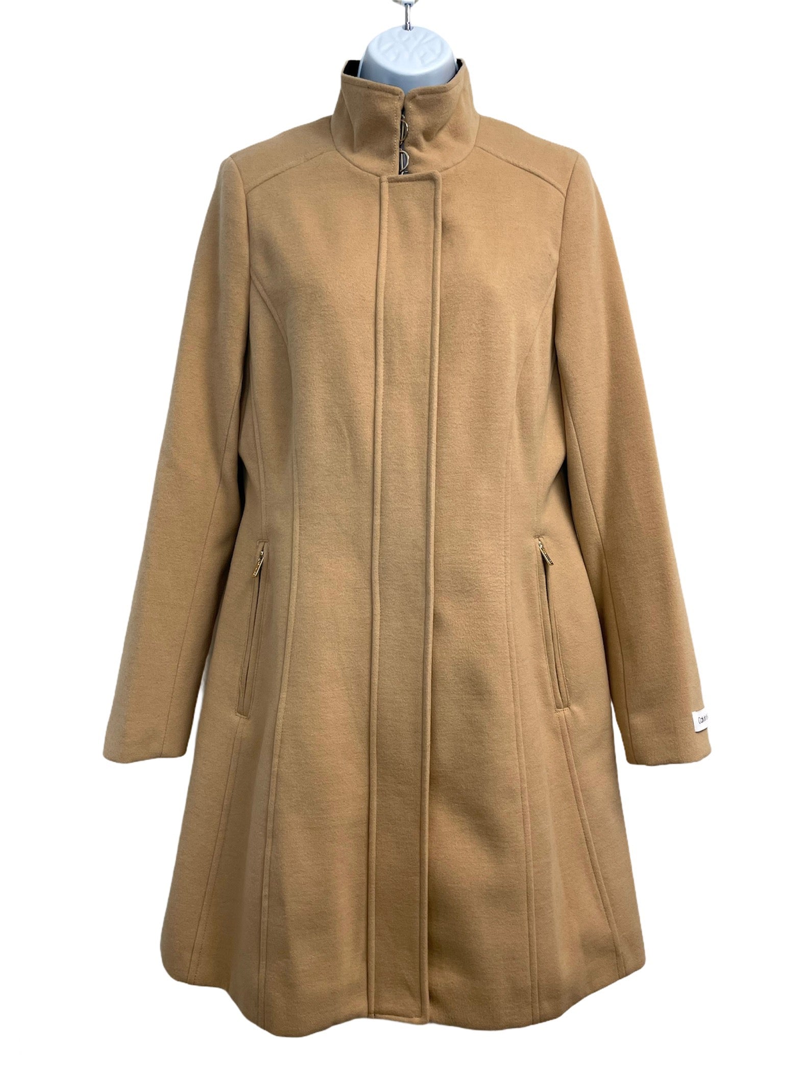 Anne klein good zipper trench coats