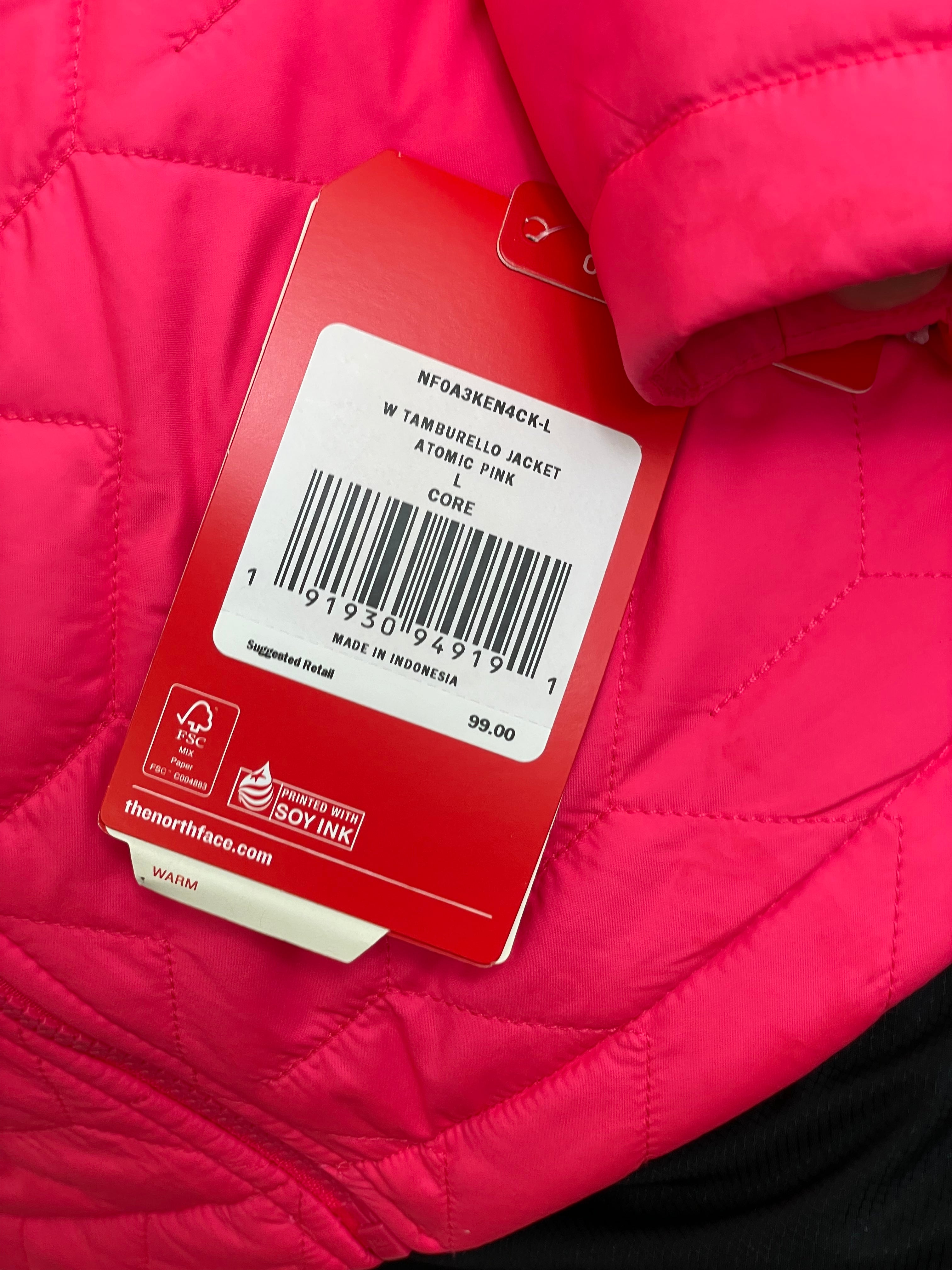 North face sales atomic pink