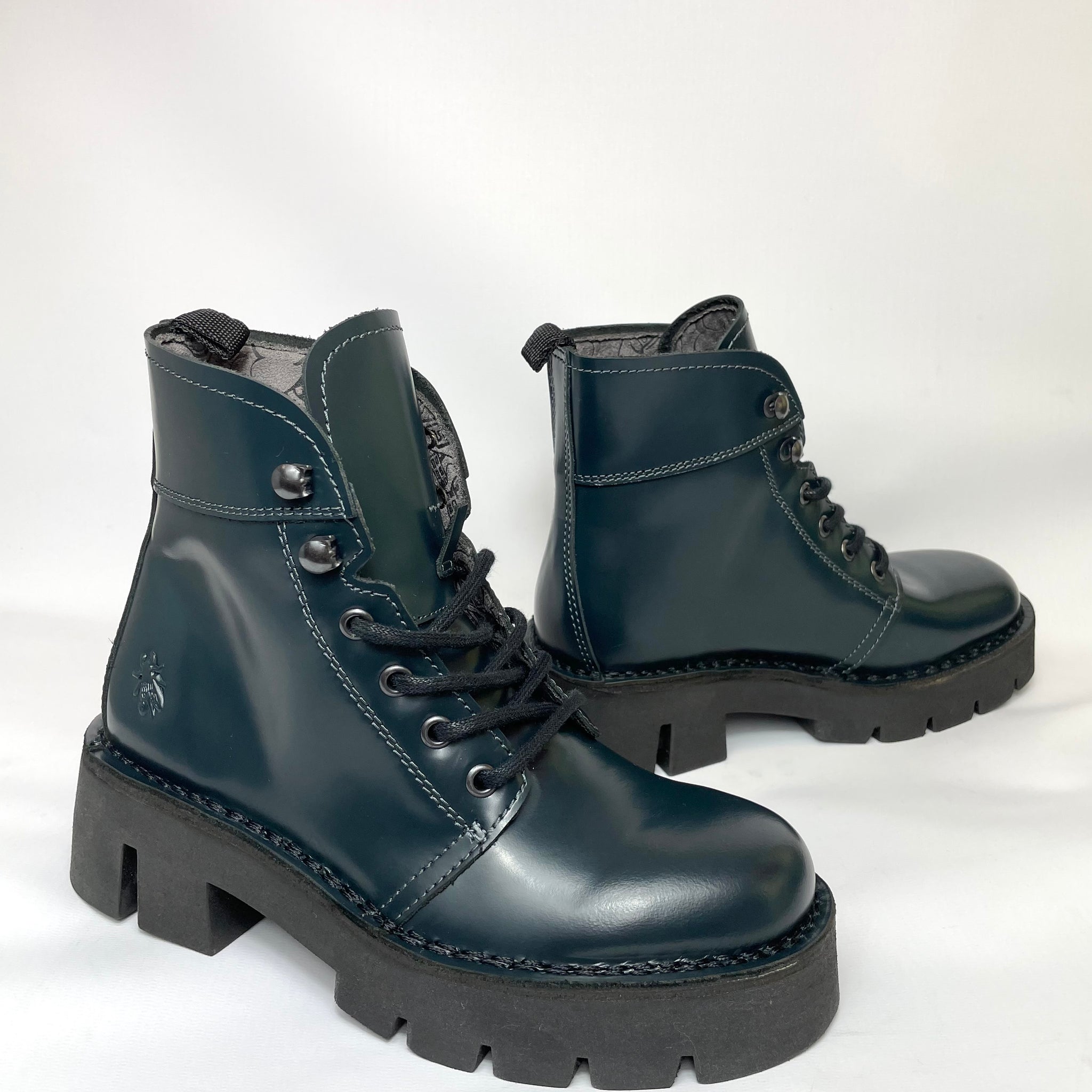 Fly London Women’s Ankle Boots in Glass Blue