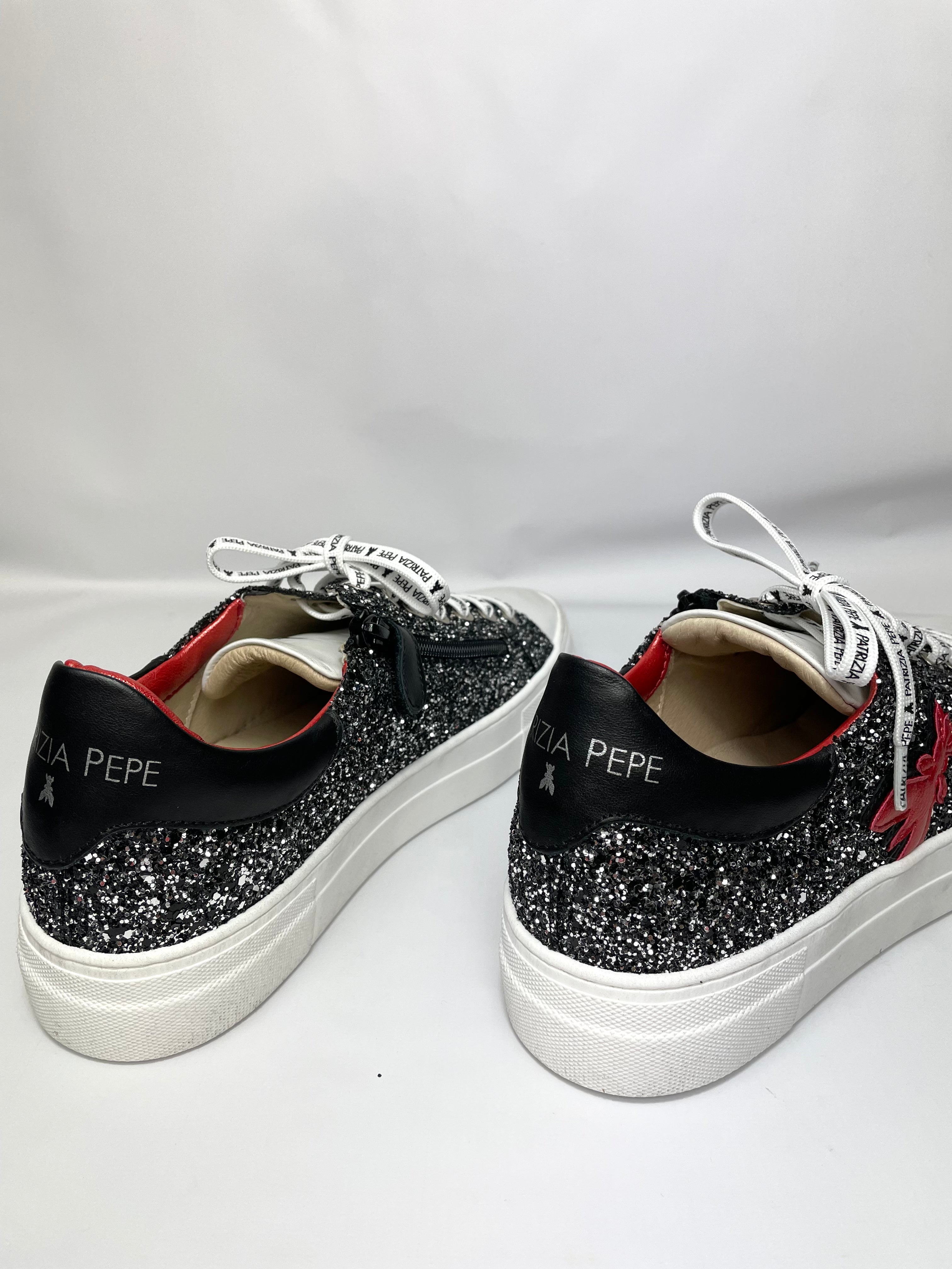 Patrizia pepe deals sneakers glitter