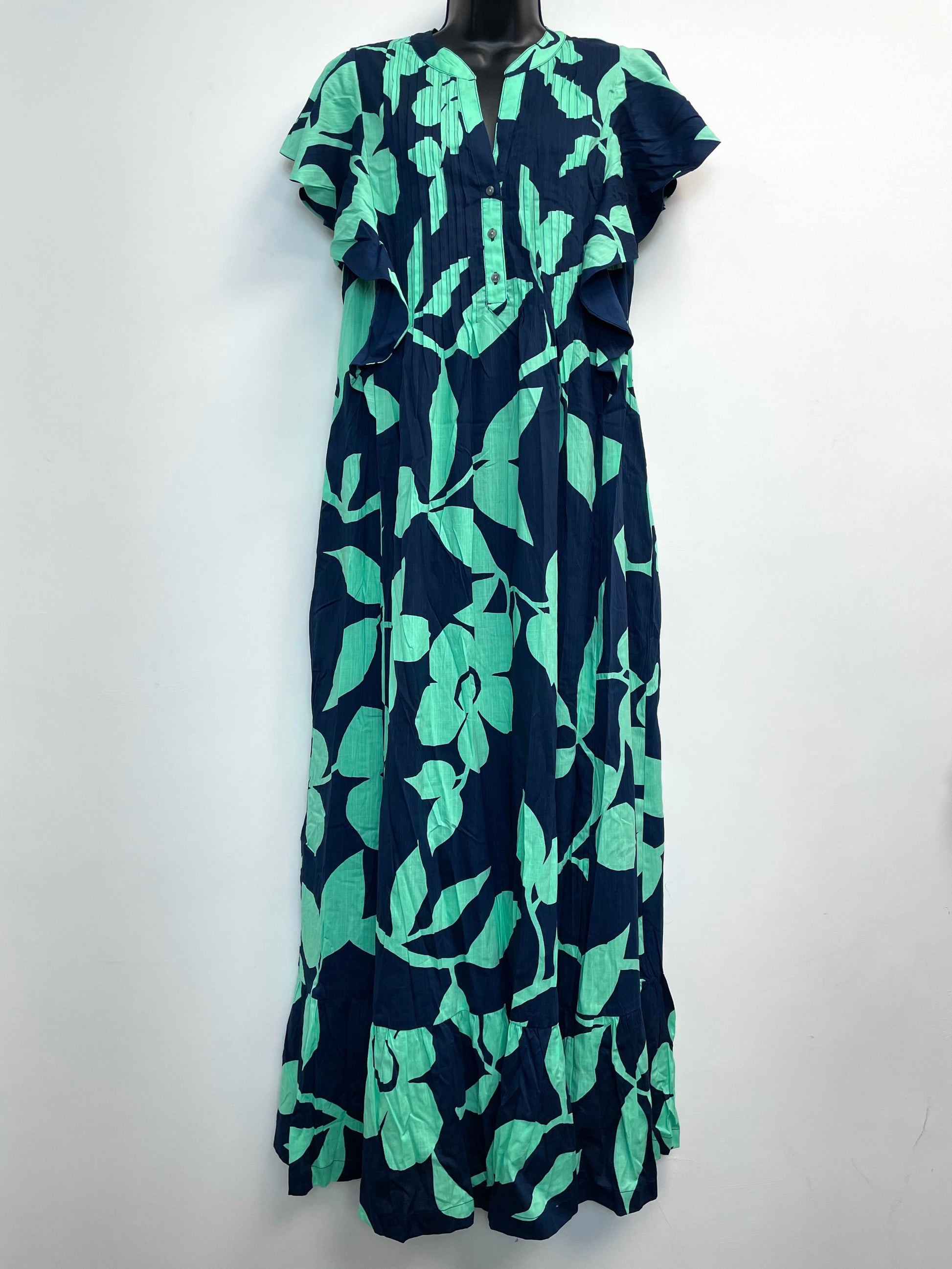 Maeve by Anthropologie Floral Ruffle Dress Sleeveless Maeve by Anthropologie Floral Ruffle Dress Sleeveless
