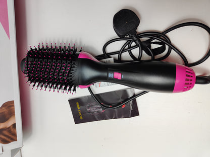 3 In 1 Hot Air Multifunctional Hair Dryer and Volumizer Brush For Hair Styling