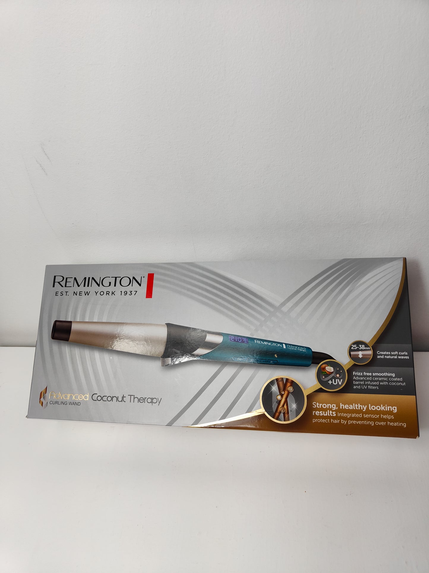 Remington Advanced Coconut Therapy Curling Wand Hair Curler