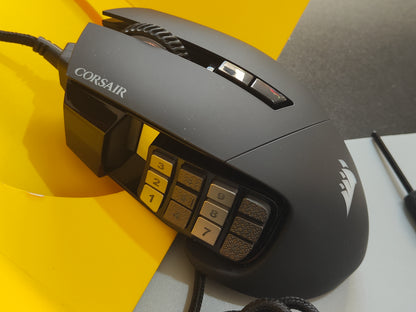 Corsair SCIMITAR RGB ELITE USB Optical MOBA/MMO Gaming Mouse