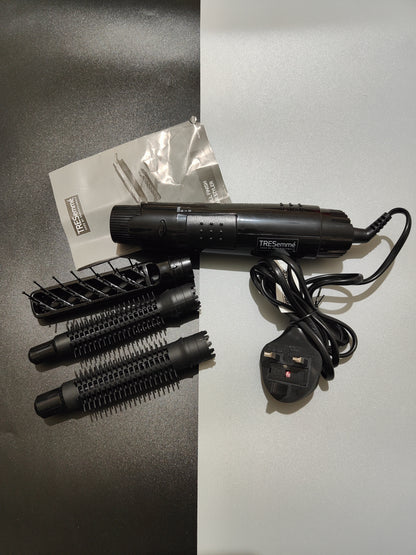 TRESemme Full Finish Hot Air Styler with 3 Brushes in Black