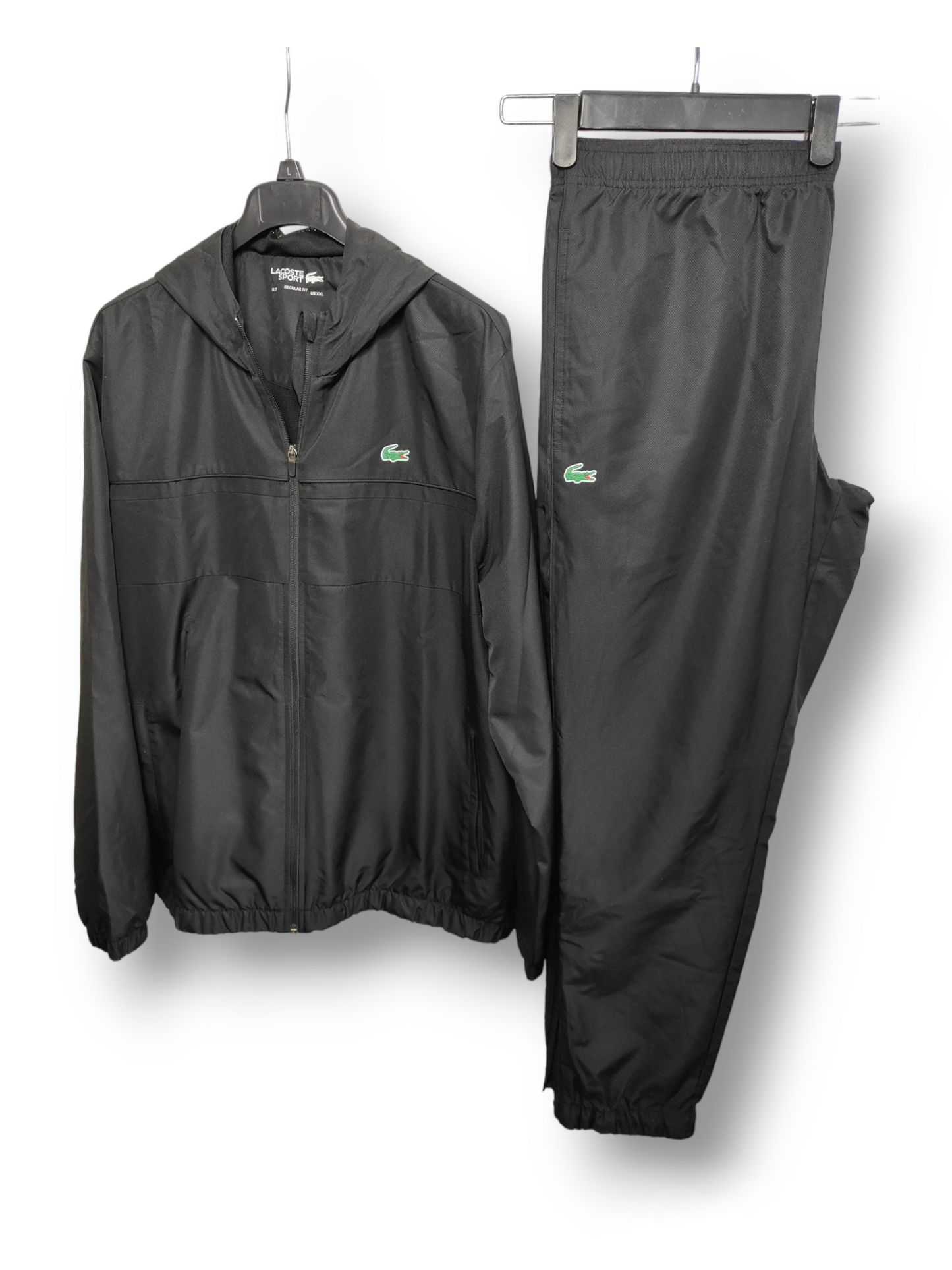 Men s Sport Colour Block Tracksuit in Black XXL CLEARO