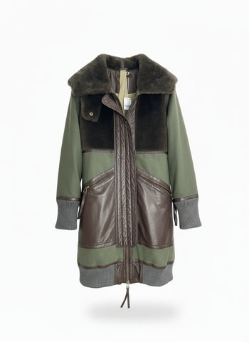 Nicholas K Oversized Shearling Coat