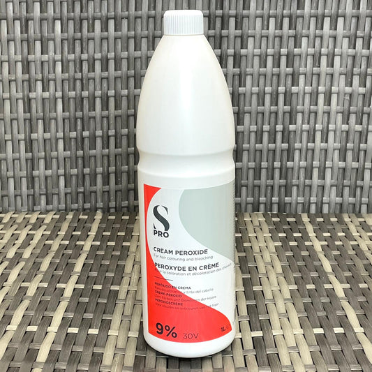 S-PRO Crème Peroxide Developer 9% 30 Vol 1000ml