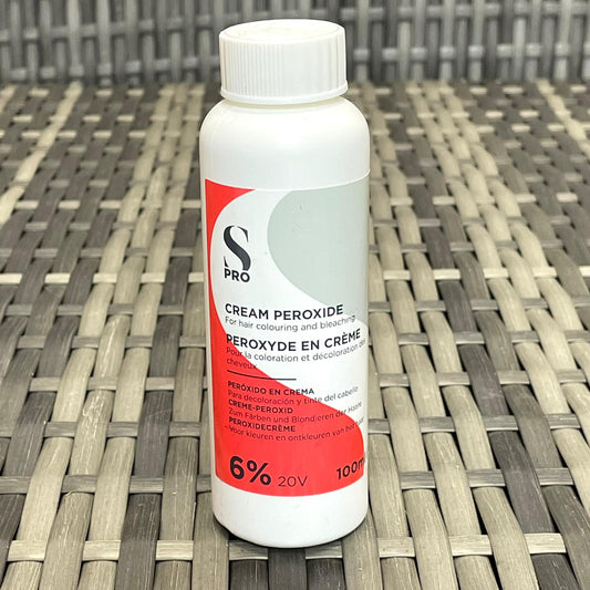 S-PRO Oxycream Peroxide Developer 6% 20 Vol 100ml