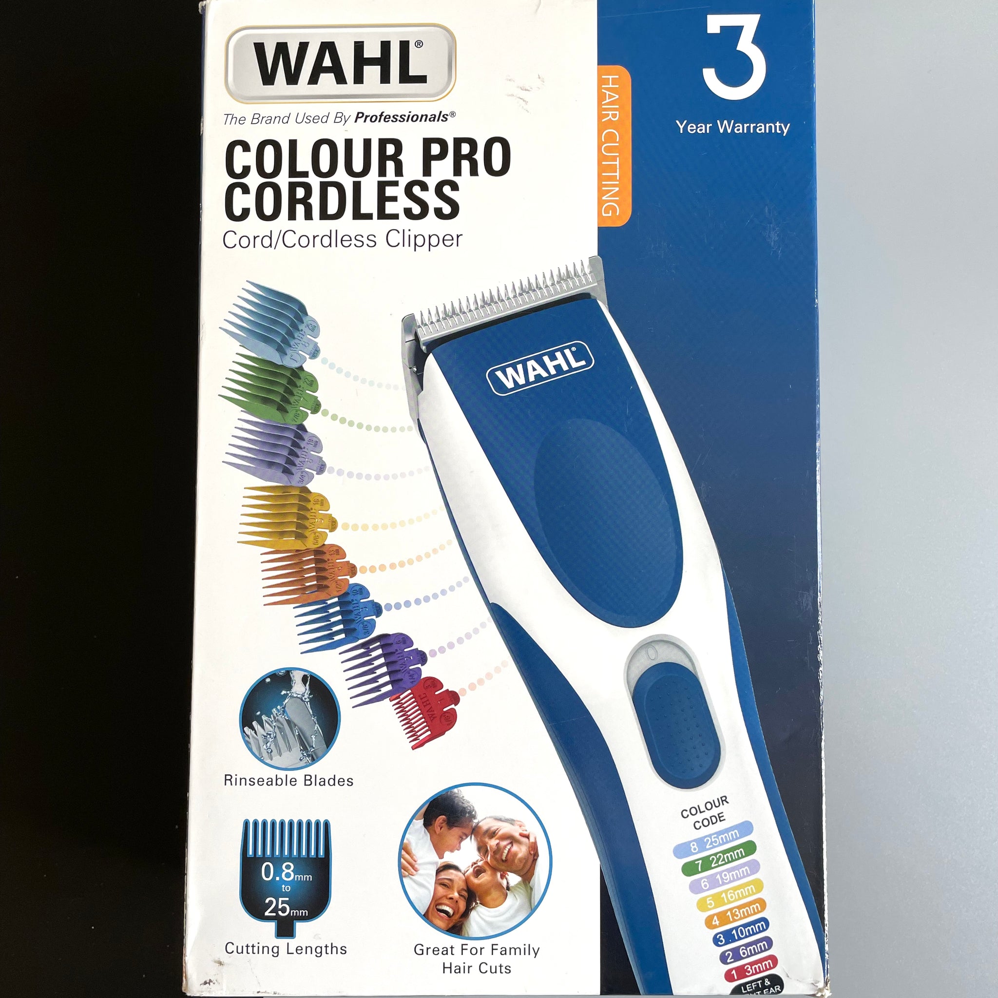 Wahl Colour Pro Cordless Clipper