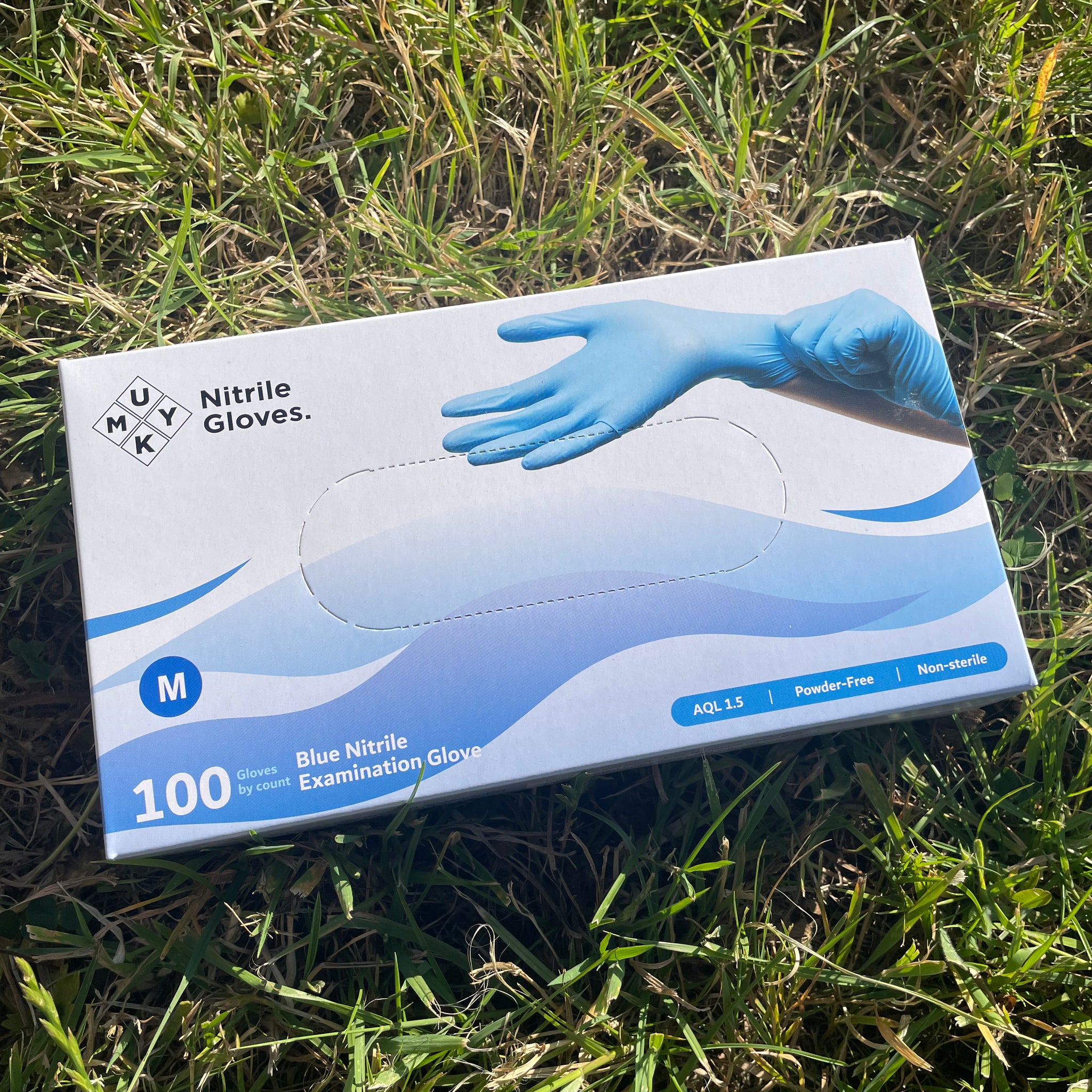 Nitrile Gloves Medical Examination Gloves Powder Free Disposable Gloves Blue