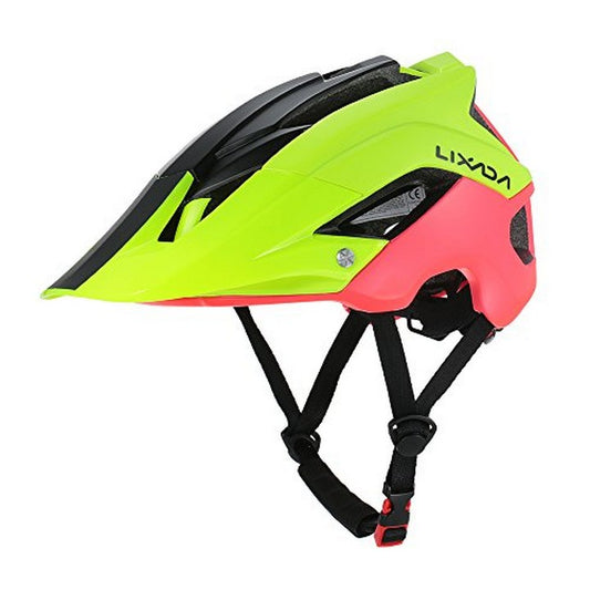 LIXADA Mountain Bike Cycling Helmet Bicycle Scooter Safety Helmet YELLOW/BLACK/RED